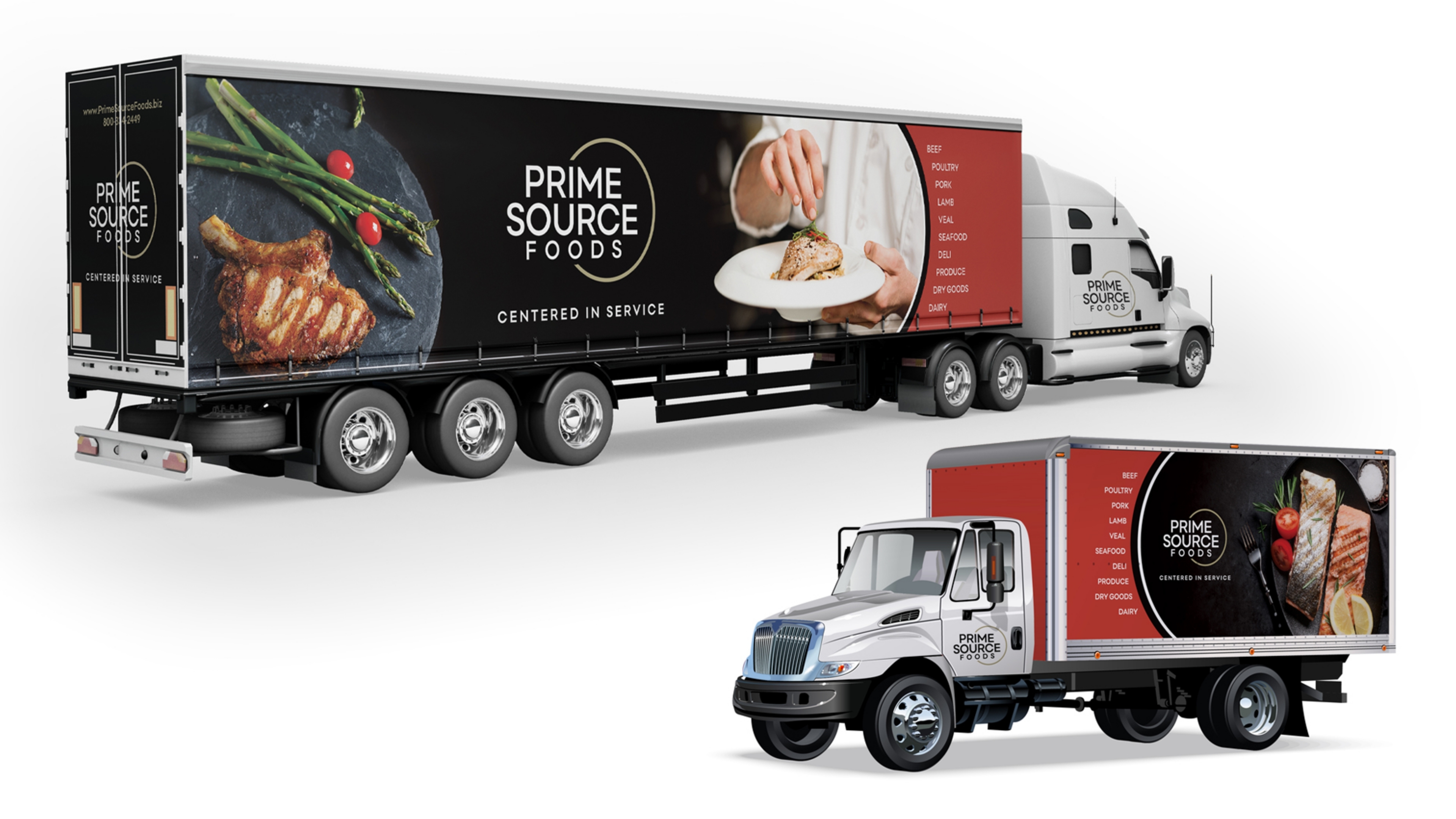 Prime Source Trucks Mockup