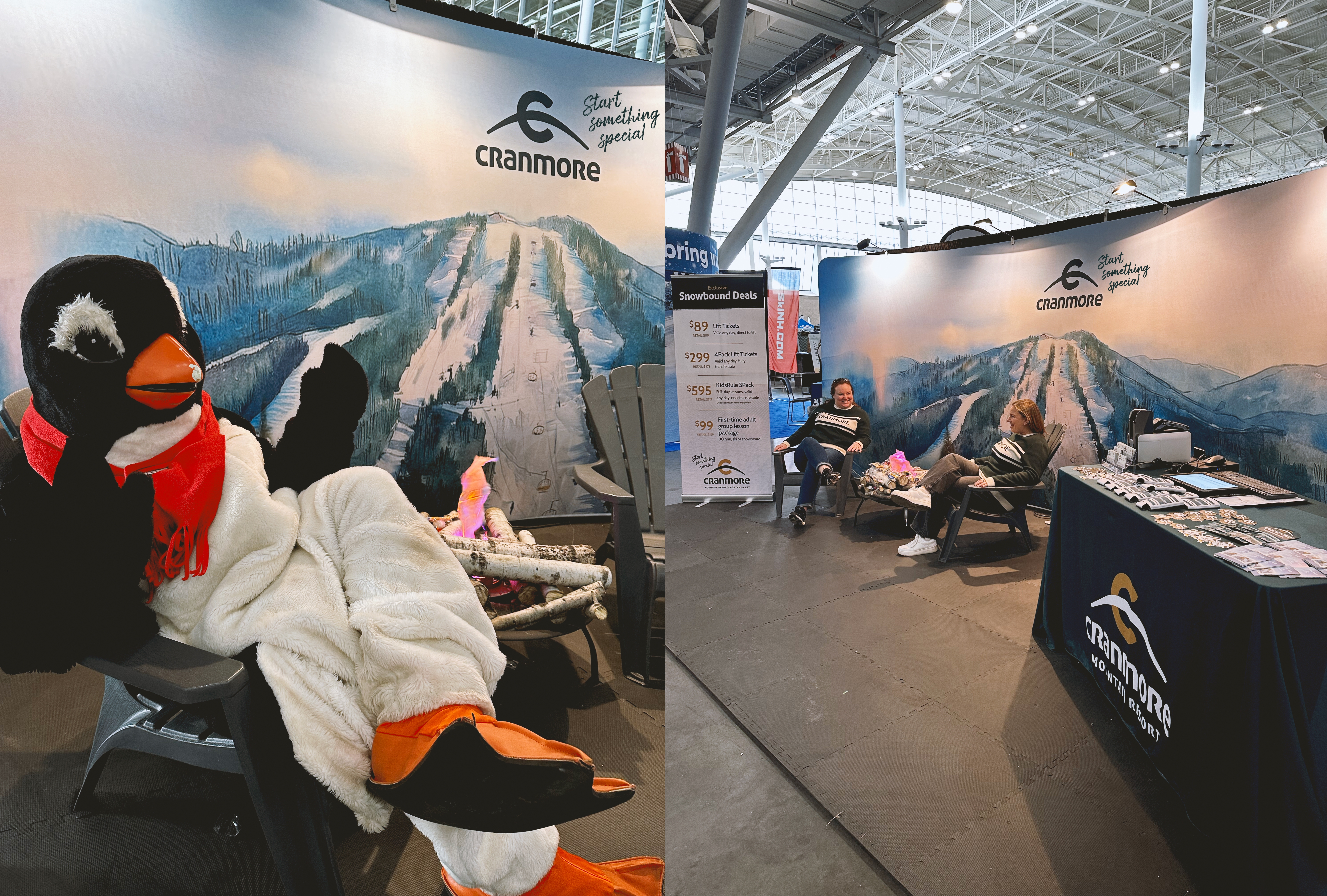 Ski Show Booth